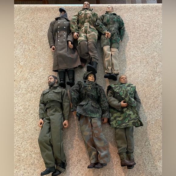 Vintage Military Action Figures